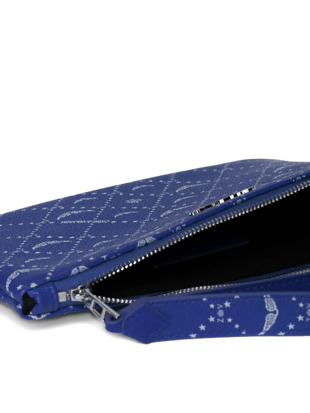 Z Pouch Blue Clutch
