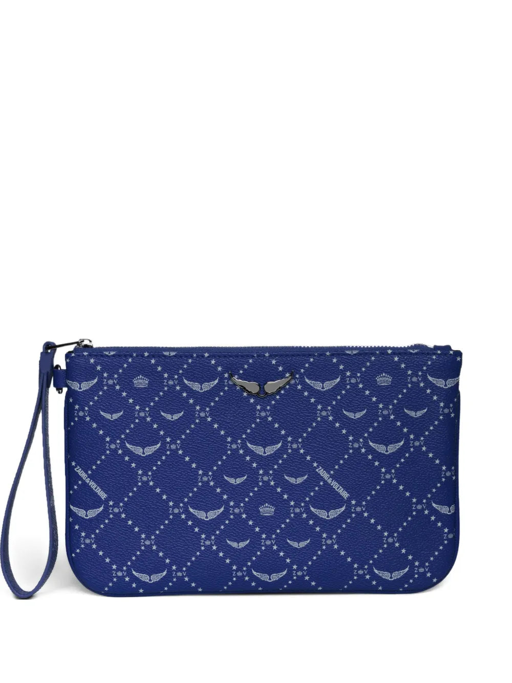 Z Pouch Blue Clutch