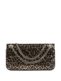 Rock II metal leopard clutch