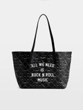 Z Shopper Monogram Bag- all we need is rock n roll music