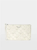 Z Pouch White Clutch