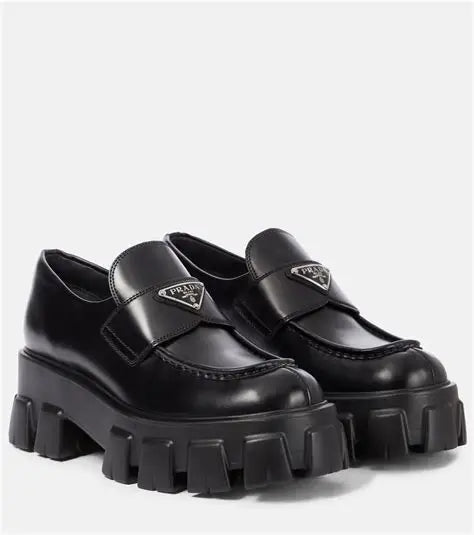 Prada Monolith Loafers