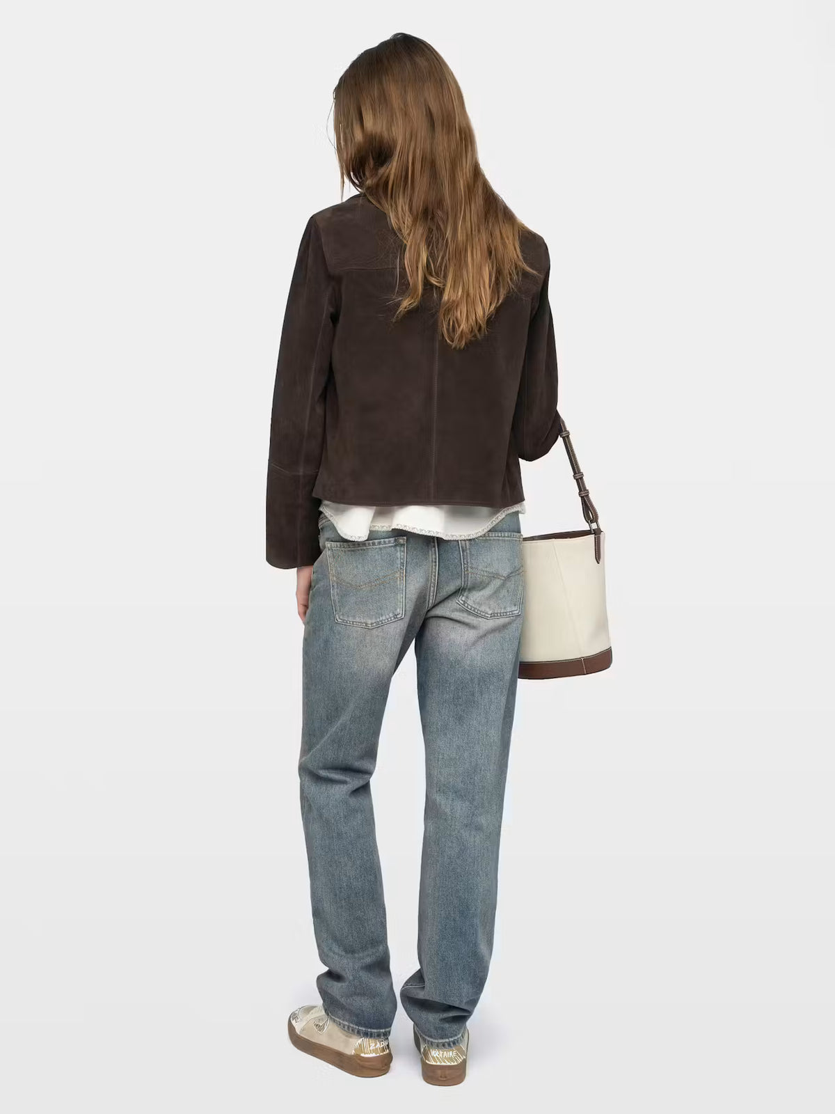 Lessa Suede Leather Jacket