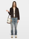 Lessa Suede Leather Jacket